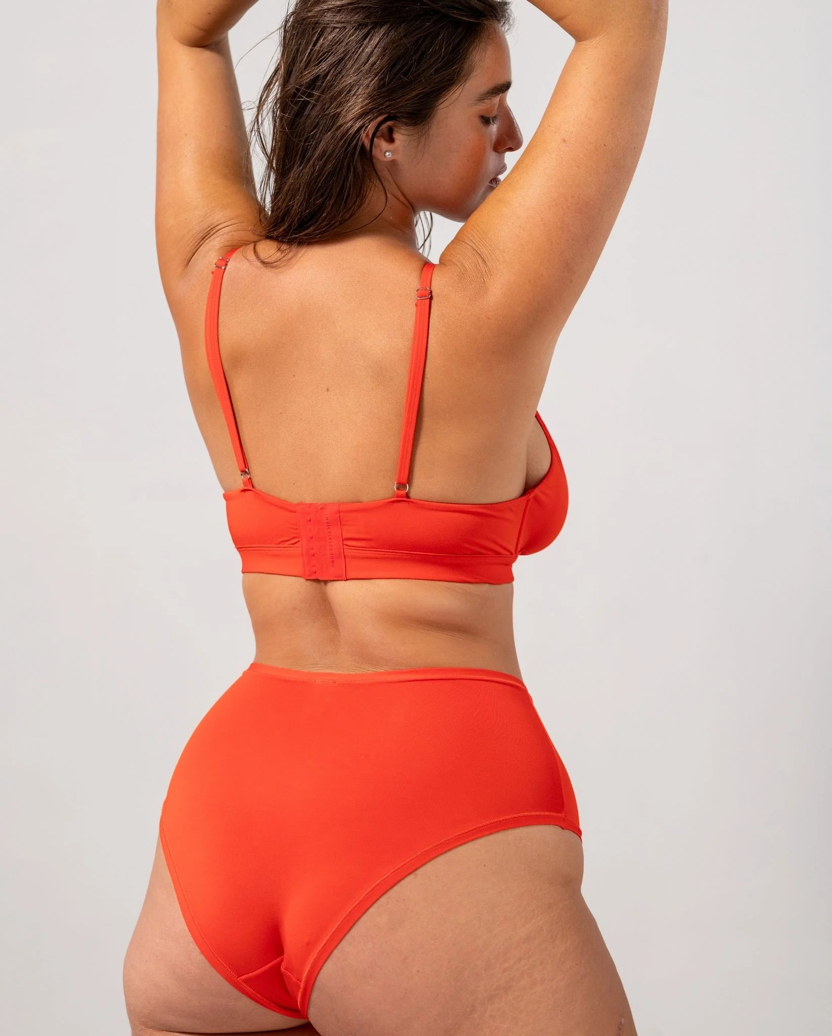 Micro Scoop Bra Fiery Red - Image 11