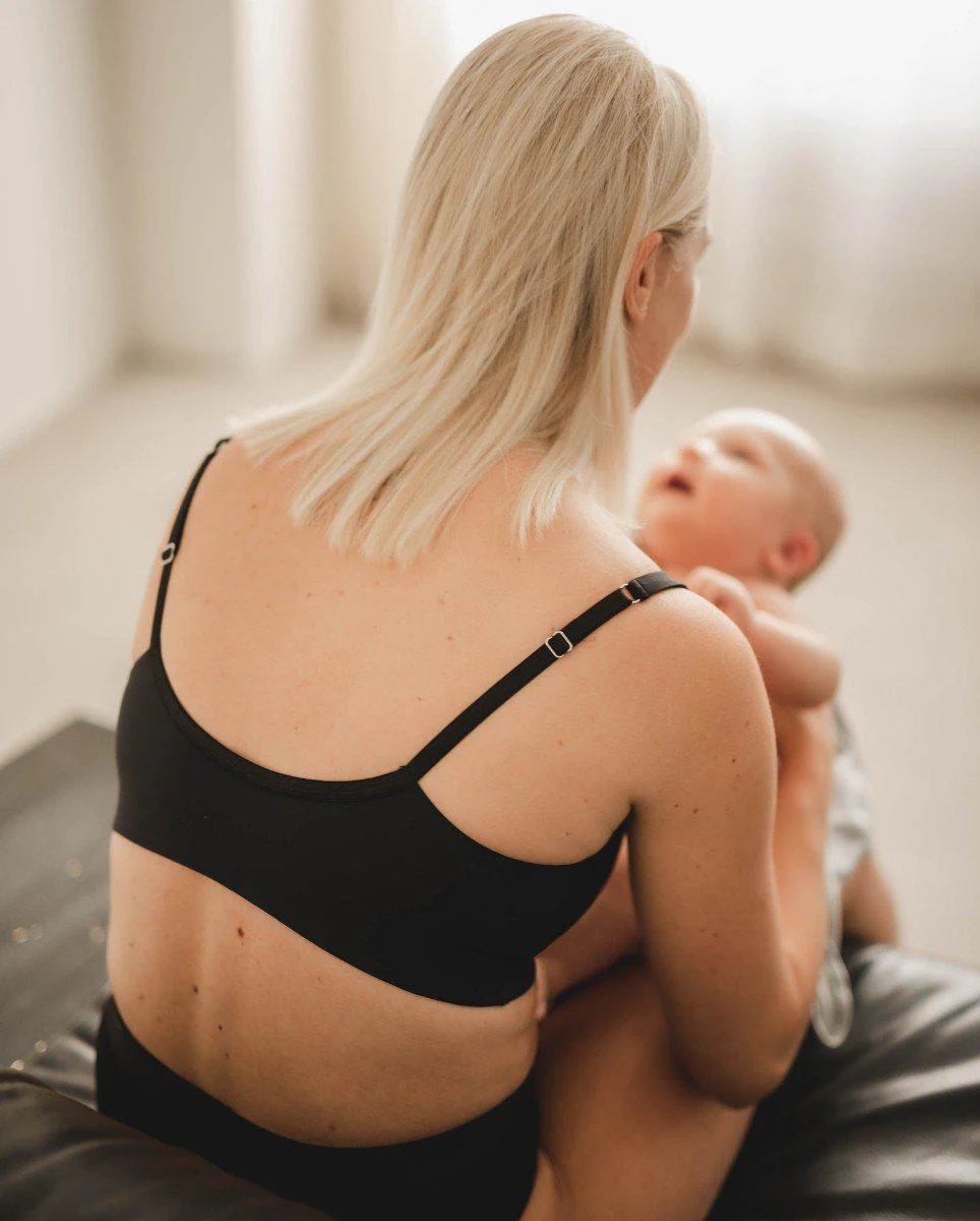 Micro Nursing Bra Black - Image 7